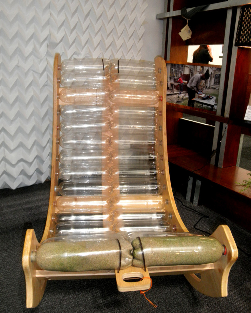 cop21 recyclage design chaise longue